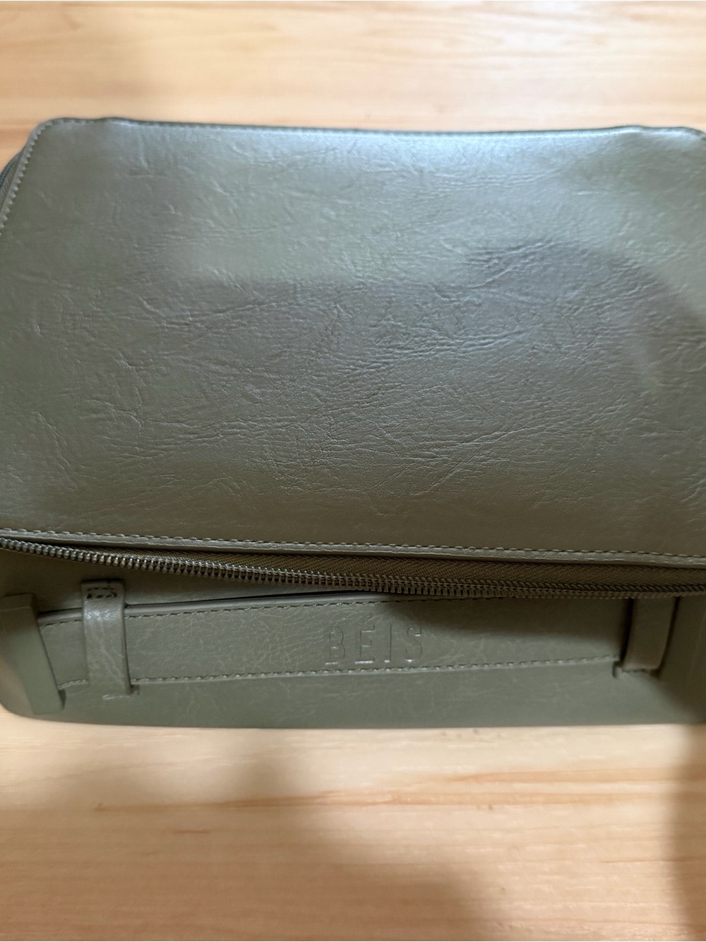 BEIS Olive Travel Toiletry Bag